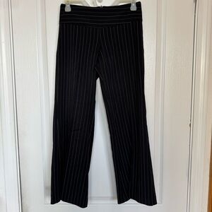 Black Pinstripe Slacks/Pants